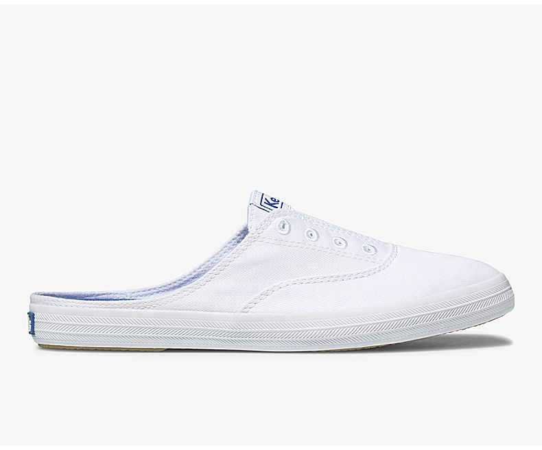 Keds Women's Moxie Mule White Slip On Shoes - VI9471836